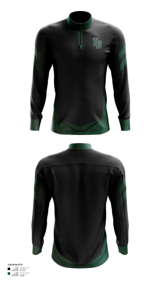 Quarter Zip Jacket, Twelve Bridges Rhinos, Men's Volleyball, Teamtime, Team time, sublimation, custom sports apparel, team uniforms, spirit wear, spiritwear, sports uniforms, custom shirts, team store, custom team store, fundraiser sports, apparel fundraiser