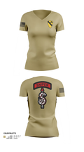 1st Cav Women's Short Sleeve V-neck Shirt - 21