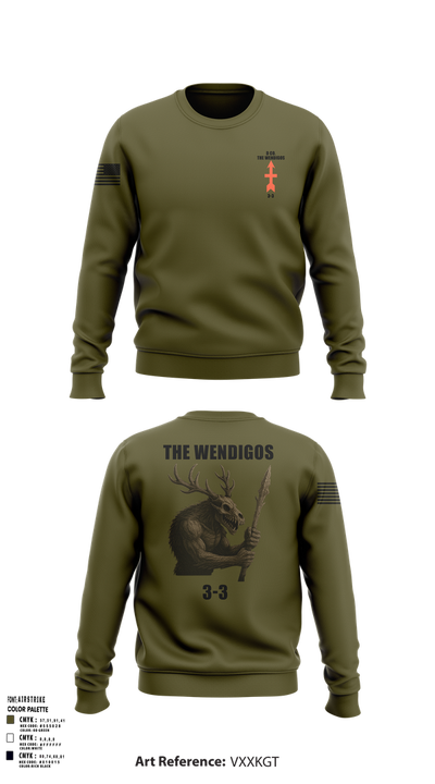 2-127 D-CO 34919210 Crew Neck Sweatshirt - 110