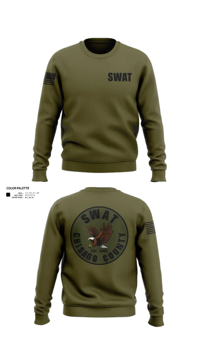 Chisago County ERU 12465909 Crew Neck Sweatshirt - 30