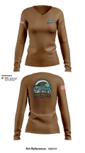 NIOC Pacific FCPOA 47037250 Women's Long Sleeve V-neck Shirt - 22