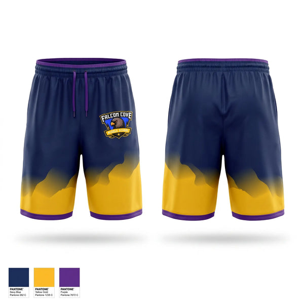 Athletic Shorts With Pockets, Falcon cove  cross country, Cross Country, Teamtime, Team time, sublimation, custom sports apparel, team uniforms, spirit wear, spiritwear, sports uniforms, custom shirts, team store, custom team store, fundraiser sports, apparel fundraiser