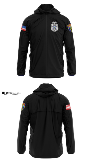 Windbreaker, pocatello police ordinance enforcement, Police, Teamtime, Team time, sublimation, custom sports apparel, team uniforms, spirit wear, spiritwear, sports uniforms, custom shirts, team store, custom team store, fundraiser sports, apparel fundraiser