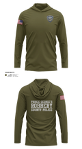 Prince George's County Police Robbery Unit 54388411 Long Sleeve Performance Shirt with hood - 21