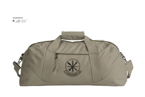 Duffle Bag, 15 Maintenance Squadron, Air Force, Teamtime, Team time, sublimation, custom sports apparel, team uniforms, spirit wear, spiritwear, sports uniforms, custom shirts, team store, custom team store, fundraiser sports, apparel fundraiser