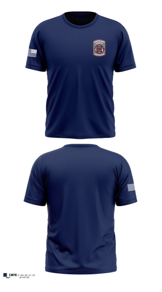 Old School Cotton Feel Shirt, Guadalupe County Fire Rescue, Fire Department, Teamtime, Team time, sublimation, custom sports apparel, team uniforms, spirit wear, spiritwear, sports uniforms, custom shirts, team store, custom team store, fundraiser sports, apparel fundraiser