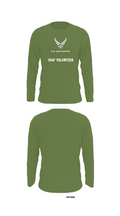 USAF Volunteer 95429734 Long Sleeve Performance Shirt 52