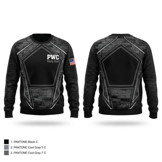 Crew Neck Sweatshirt, PWC Gang Unit, Police, Teamtime, Team time, sublimation, custom sports apparel, team uniforms, spirit wear, spiritwear, sports uniforms, custom shirts, team store, custom team store, fundraiser sports, apparel fundraiser