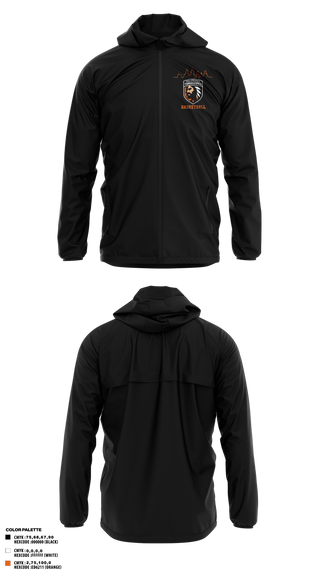 Windbreaker, The Philadelphia Tomahawks, Men's Basketball, Teamtime, Team time, sublimation, custom sports apparel, team uniforms, spirit wear, spiritwear, sports uniforms, custom shirts, team store, custom team store, fundraiser sports, apparel fundraiser