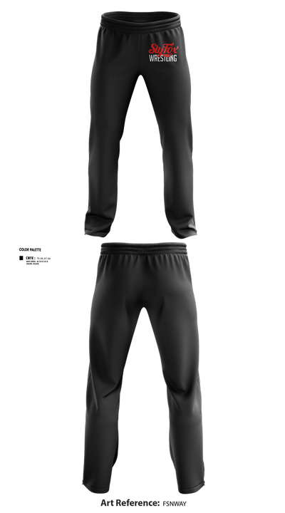 Sly Fox Wrestling Club 97823247 Sweatpants - 102