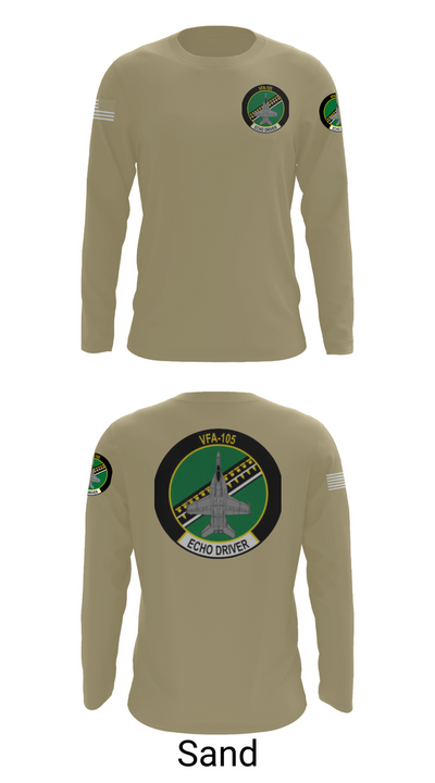 VFA-105 2831064 Long Sleeve Performance Shirt 82