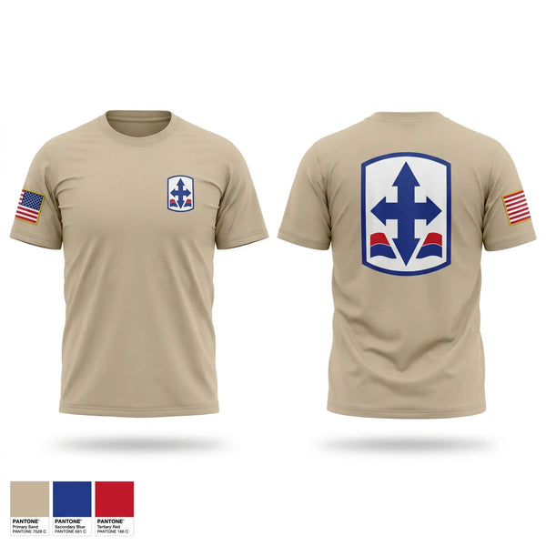 Old School Cotton Feel Shirt, 1/487th FA BN, Army, Teamtime, Team time, sublimation, custom sports apparel, team uniforms, spirit wear, spiritwear, sports uniforms, custom shirts, team store, custom team store, fundraiser sports, apparel fundraiser