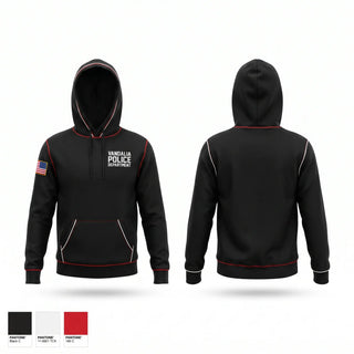 Hoodie, Vandalia Police Department, Police, Teamtime, Team time, sublimation, custom sports apparel, team uniforms, spirit wear, spiritwear, sports uniforms, custom shirts, team store, custom team store, fundraiser sports, apparel fundraiser