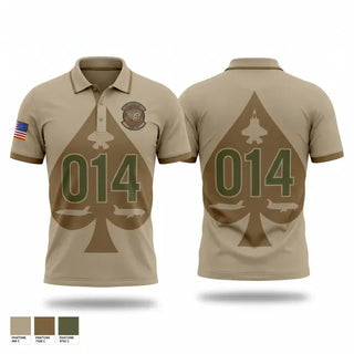 Short Sleeve Performance Polo, AFROTC Detachment 014 Gamblers, Air Force, Teamtime, Team time, sublimation, custom sports apparel, team uniforms, spirit wear, spiritwear, sports uniforms, custom shirts, team store, custom team store, fundraiser sports, apparel fundraiser