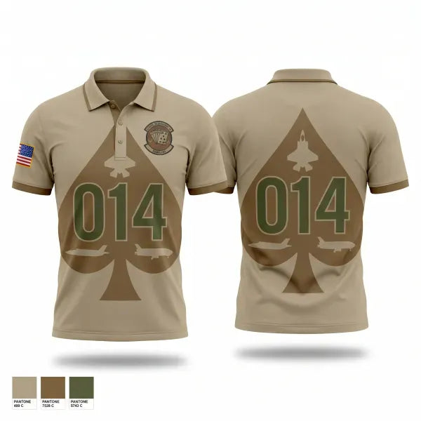Short Sleeve Performance Polo, AFROTC Detachment 014 Gamblers, Air Force, Teamtime, Team time, sublimation, custom sports apparel, team uniforms, spirit wear, spiritwear, sports uniforms, custom shirts, team store, custom team store, fundraiser sports, apparel fundraiser