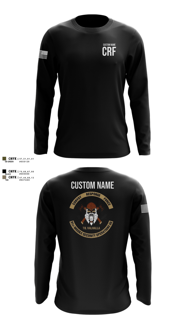 Long Sleeve Performance Shirt, 91 MSOS CRF, Air Force, Teamtime, Team time, sublimation, custom sports apparel, team uniforms, spirit wear, spiritwear, sports uniforms, custom shirts, team store, custom team store, fundraiser sports, apparel fundraiser
