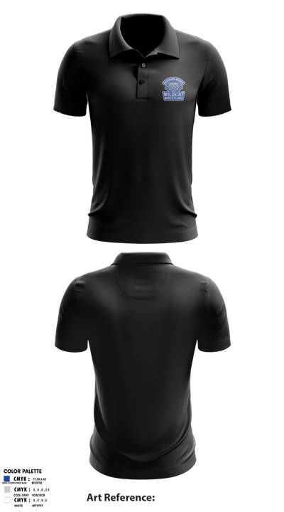 Westover Middle Wrestling 20683459 Short Sleeve Performance Polo - 6