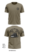 1482nd Transportation Company 43933777 Short Sleeve Performance Shirt - 101