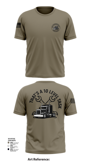 Short Sleeve Performance Shirt, 1487th Transportation Company, Army, Teamtime, Team time, sublimation, custom sports apparel, team uniforms, spirit wear, spiritwear, sports uniforms, custom shirts, team store, custom team store, fundraiser sports, apparel fundraiser