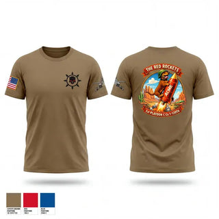 Old School Cotton Feel Shirt, C. Co. HQ PLT, Army, Teamtime, Team time, sublimation, custom sports apparel, team uniforms, spirit wear, spiritwear, sports uniforms, custom shirts, team store, custom team store, fundraiser sports, apparel fundraiser