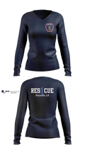 Marathon Fire Rescue Women's Long Sleeve V-neck Shirt - 20
