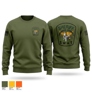 Crew Neck Sweatshirt, Howard County Swat, Police, Teamtime, Team time, sublimation, custom sports apparel, team uniforms, spirit wear, spiritwear, sports uniforms, custom shirts, team store, custom team store, fundraiser sports, apparel fundraiser