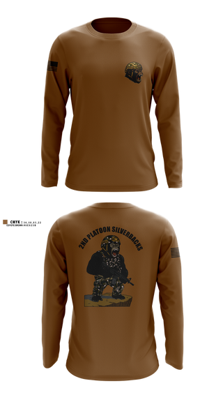 Long Sleeve Performance Shirt, 1136th MP Co, , Teamtime, Team time, sublimation, custom sports apparel, team uniforms, spirit wear, spiritwear, sports uniforms, custom shirts, team store, custom team store, fundraiser sports, apparel fundraiser