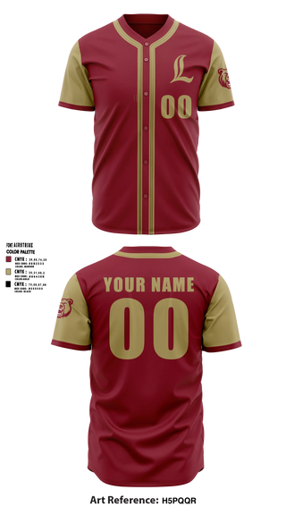Full Button Baseball Jersey, Logan High School, Baseball, Teamtime, Team time, sublimation, custom sports apparel, team uniforms, spirit wear, spiritwear, sports uniforms, custom shirts, team store, custom team store, fundraiser sports, apparel fundraiser