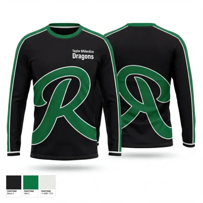 Taylor Allderdice Dragons 3922669 Long Sleeve Performance Shirt 1