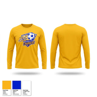 Long Sleeve Performance Shirt, Chargers, Women's Soccer, Teamtime, Team time, sublimation, custom sports apparel, team uniforms, spirit wear, spiritwear, sports uniforms, custom shirts, team store, custom team store, fundraiser sports, apparel fundraiser