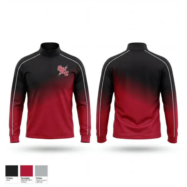 Quarter Zip Jacket, SJCC, Wrestling, Teamtime, Team time, sublimation, custom sports apparel, team uniforms, spirit wear, spiritwear, sports uniforms, custom shirts, team store, custom team store, fundraiser sports, apparel fundraiser