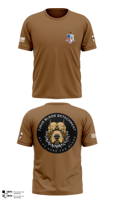 7236 Medical Support Unit 23700208 Old School Cotton Feel Shirt - 4