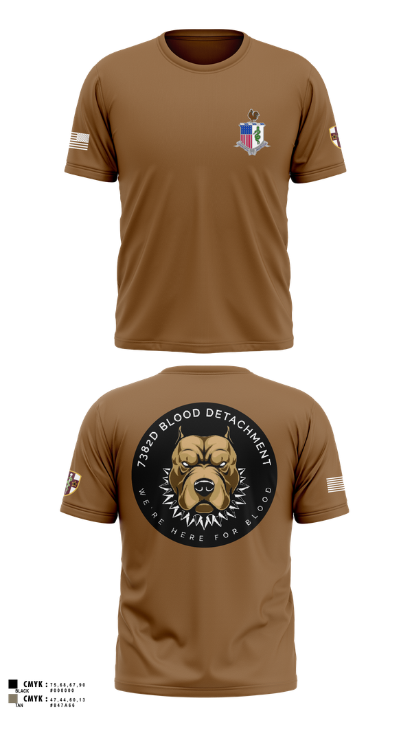 Old School Cotton Feel Shirt, 7236 Medical Support Unit, Army, Teamtime, Team time, sublimation, custom sports apparel, team uniforms, spirit wear, spiritwear, sports uniforms, custom shirts, team store, custom team store, fundraiser sports, apparel fundraiser