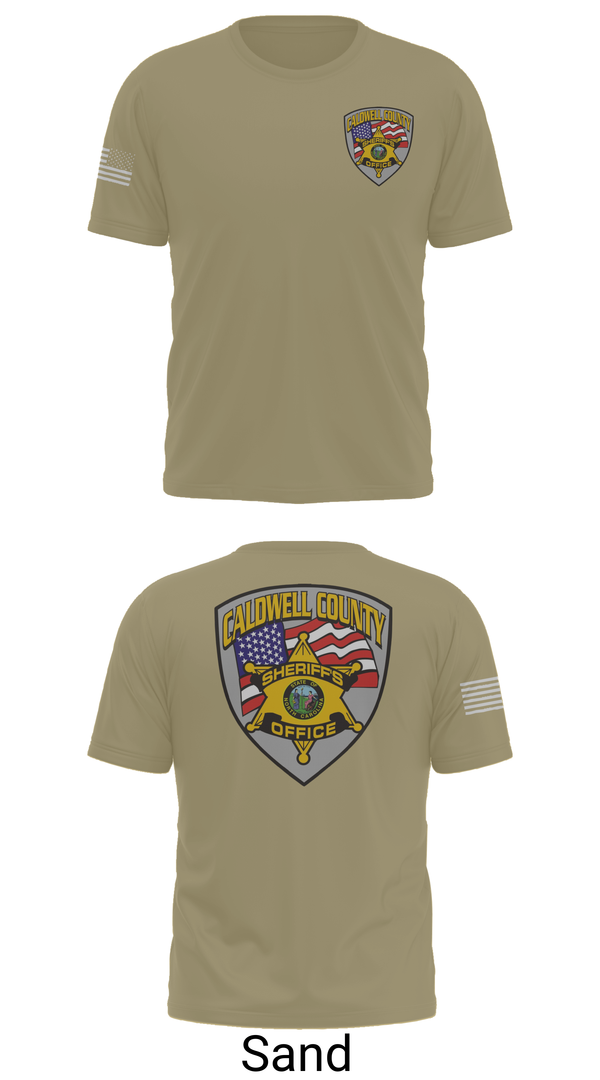 Old School Cotton Feel Shirt, Caldwell County Sheriff's Office, , Teamtime, Team time, sublimation, custom sports apparel, team uniforms, spirit wear, spiritwear, sports uniforms, custom shirts, team store, custom team store, fundraiser sports, apparel fundraiser