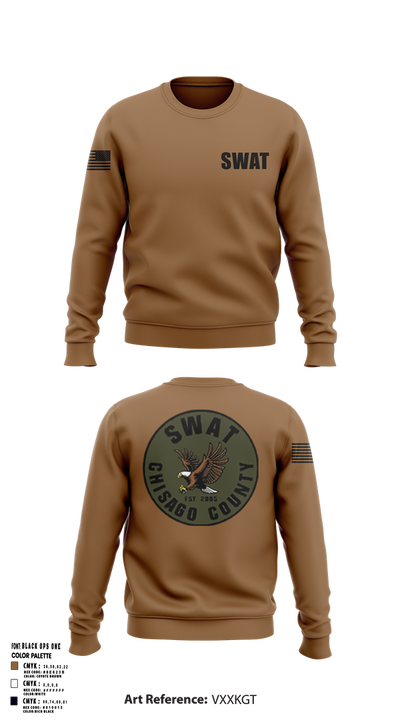 Chisago County ERU 12465909 Crew Neck Sweatshirt - 23