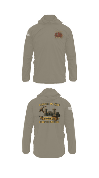Windbreaker, 279TH Engineer Detachment, Army, Teamtime, Team time, sublimation, custom sports apparel, team uniforms, spirit wear, spiritwear, sports uniforms, custom shirts, team store, custom team store, fundraiser sports, apparel fundraiser