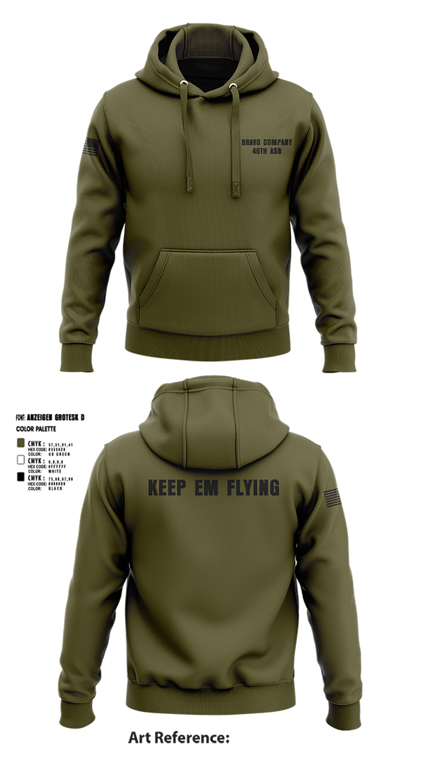 Hoodie, Bravo company 46th ASB, , Teamtime, Team time, sublimation, custom sports apparel, team uniforms, spirit wear, spiritwear, sports uniforms, custom shirts, team store, custom team store, fundraiser sports, apparel fundraiser