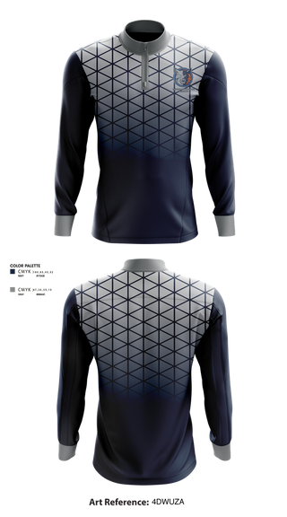 Quarter Zip Jacket, Franklin Learning Center Basketball, Women's Basketball, Teamtime, Team time, sublimation, custom sports apparel, team uniforms, spirit wear, spiritwear, sports uniforms, custom shirts, team store, custom team store, fundraiser sports, apparel fundraiser