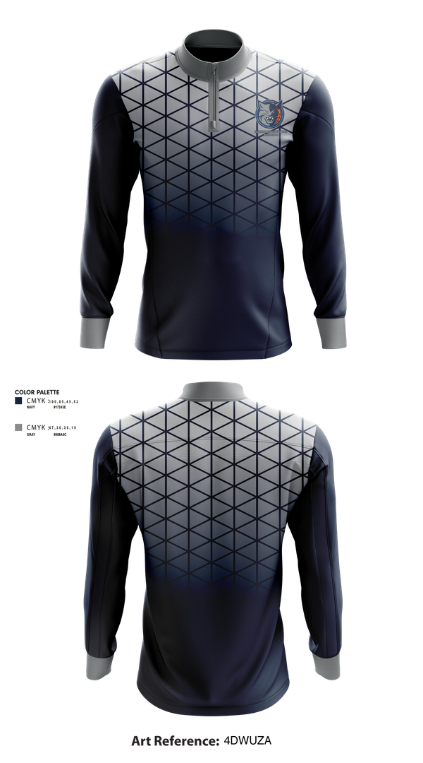 Quarter Zip Jacket, Franklin Learning Center Basketball, Women's Basketball, Teamtime, Team time, sublimation, custom sports apparel, team uniforms, spirit wear, spiritwear, sports uniforms, custom shirts, team store, custom team store, fundraiser sports, apparel fundraiser
