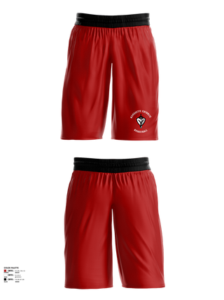 Mens Basketball Shorts, Marquette Catholic, Men's Basketball, Teamtime, Team time, sublimation, custom sports apparel, team uniforms, spirit wear, spiritwear, sports uniforms, custom shirts, team store, custom team store, fundraiser sports, apparel fundraiser