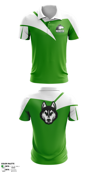 Short Sleeve Performance Polo, North Huskies, Track & Field, Teamtime, Team time, sublimation, custom sports apparel, team uniforms, spirit wear, spiritwear, sports uniforms, custom shirts, team store, custom team store, fundraiser sports, apparel fundraiser
