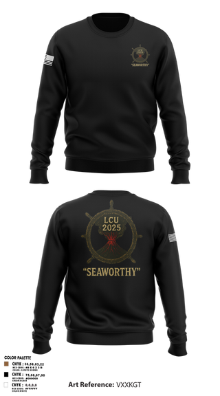 Crew Neck Sweatshirt, LCU 2025 kings mountain, Army, Teamtime, Team time, sublimation, custom sports apparel, team uniforms, spirit wear, spiritwear, sports uniforms, custom shirts, team store, custom team store, fundraiser sports, apparel fundraiser