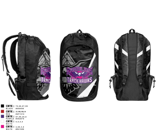 Gear Bag, Carolina Track Hawks, Track & Field, Teamtime, Team time, sublimation, custom sports apparel, team uniforms, spirit wear, spiritwear, sports uniforms, custom shirts, team store, custom team store, fundraiser sports, apparel fundraiser