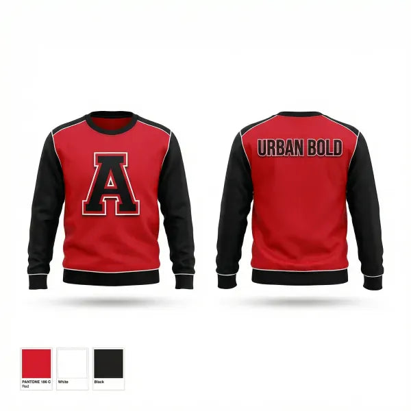 Crew Neck Sweatshirt, Aliquippa Quips, , Teamtime, Team time, sublimation, custom sports apparel, team uniforms, spirit wear, spiritwear, sports uniforms, custom shirts, team store, custom team store, fundraiser sports, apparel fundraiser