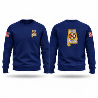 Crew Neck Sweatshirt, Alabama Law Enforcement Agency, Police, Teamtime, Team time, sublimation, custom sports apparel, team uniforms, spirit wear, spiritwear, sports uniforms, custom shirts, team store, custom team store, fundraiser sports, apparel fundraiser