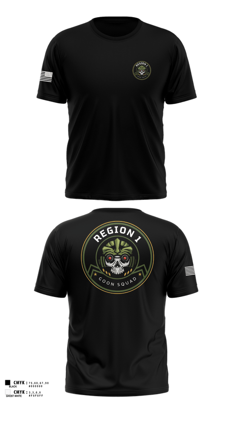 Short Sleeve Performance Shirt, Region 1, Police, Teamtime, Team time, sublimation, custom sports apparel, team uniforms, spirit wear, spiritwear, sports uniforms, custom shirts, team store, custom team store, fundraiser sports, apparel fundraiser