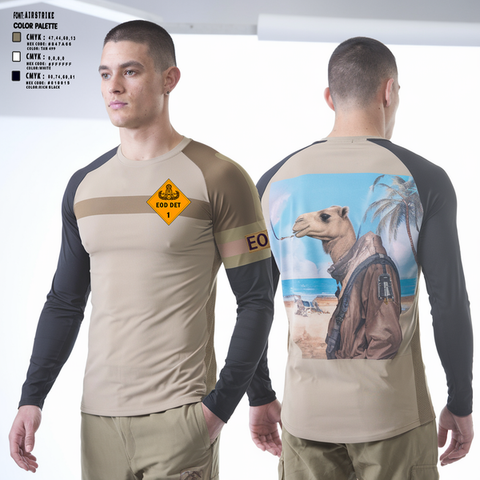 Long Sleeve Performance Shirt, 1st EOD DET, , Teamtime, Team time, sublimation, custom sports apparel, team uniforms, spirit wear, spiritwear, sports uniforms, custom shirts, team store, custom team store, fundraiser sports, apparel fundraiser