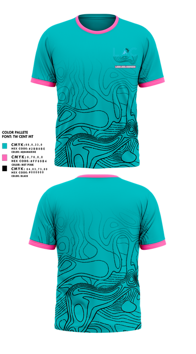 Lakes Area Composite 97507041 Short Sleeve Performance Shirt - 1