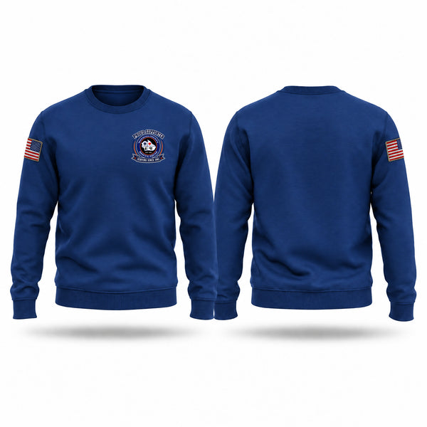 Crew Neck Sweatshirt, Watauga County Rescue Squad, EMS/EMT, Teamtime, Team time, sublimation, custom sports apparel, team uniforms, spirit wear, spiritwear, sports uniforms, custom shirts, team store, custom team store, fundraiser sports, apparel fundraiser