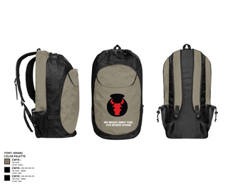 Gear Bag, 2nd Brigade Combat Team, 34th Infantry Division, , Teamtime, Team time, sublimation, custom sports apparel, team uniforms, spirit wear, spiritwear, sports uniforms, custom shirts, team store, custom team store, fundraiser sports, apparel fundraiser